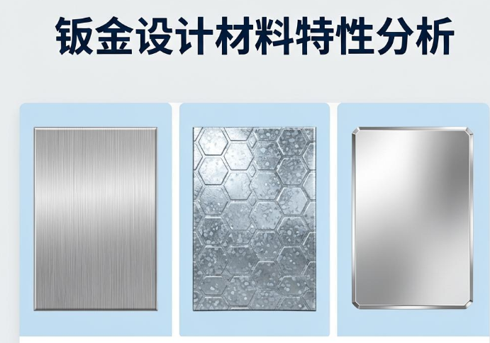 钣金设计加工厂为您讲解钣金设计中常见的材料及其特性分析